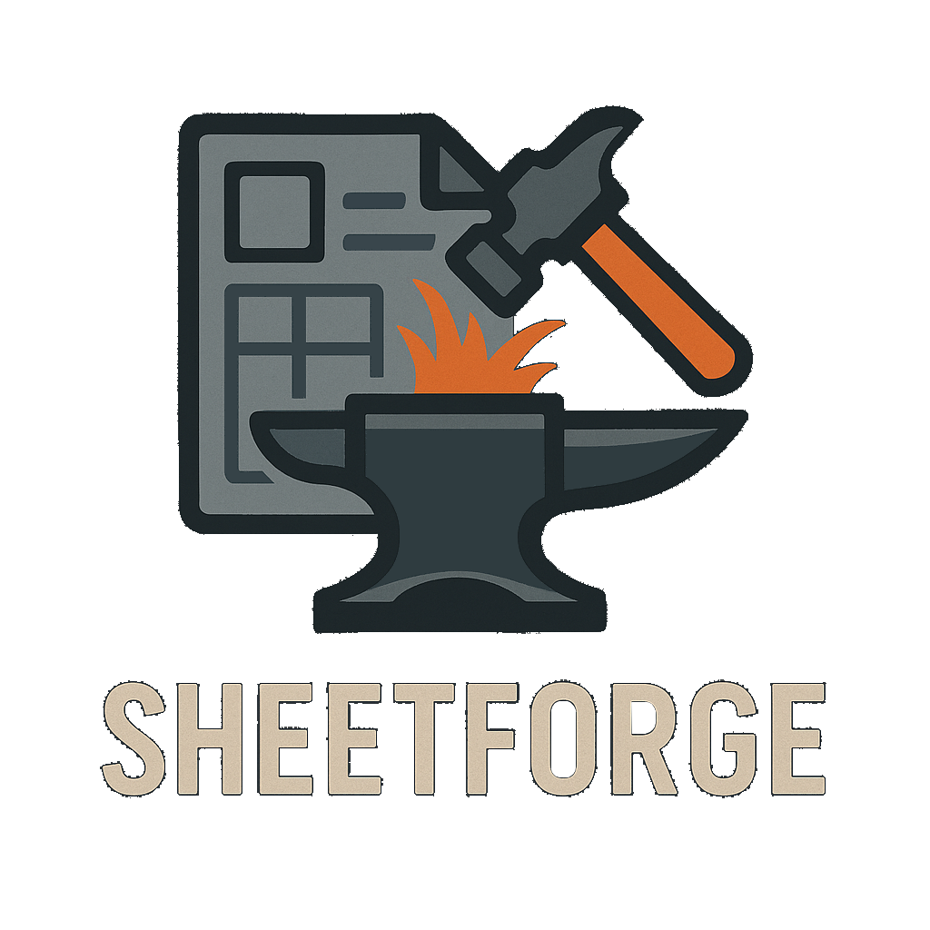 SheetForge Logo